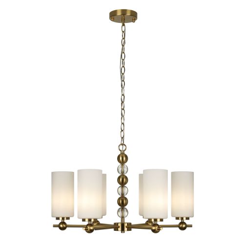  Люстра Antonella 3181-306 40Вт 6хE27 модерн Rivoli Б0068107 фото в каталоге от BTSprom.by