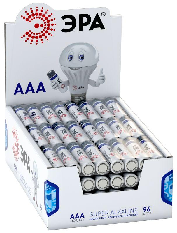 элемент питания алкалиновый aaa/lr03 lr03-4s promo-box (уп.4шт) эра б0018950 от BTSprom.by