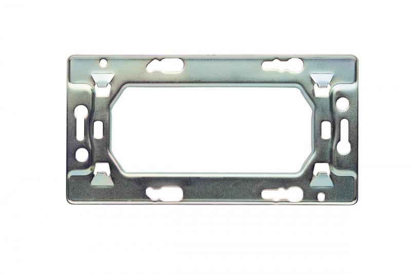 суппорт для рамок 4 модуля французский стандарт eurolan 16s-00-04wt от BTSprom.by