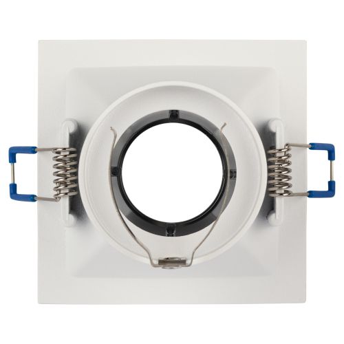  Светильник декоративный KL102 WH/GD MR16 GU5.3 встраив. бел. золото ЭРА Б0056352 фото в каталоге от BTSprom.by