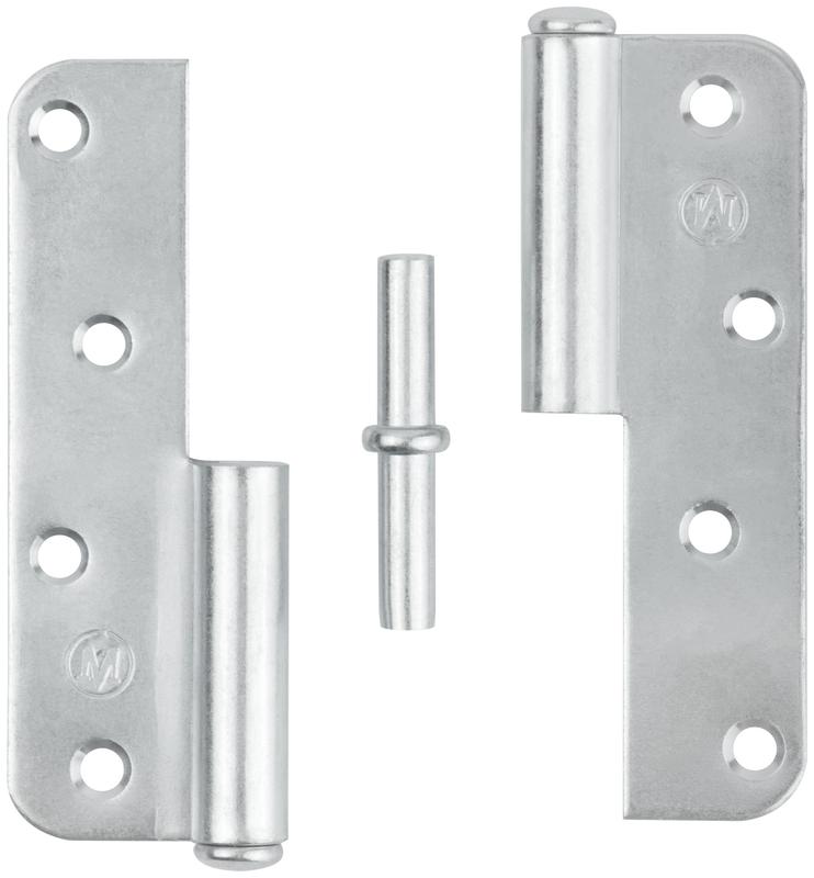  Петля накладная прав. "ПН" 110мм оцинк. 66393 фото в каталоге от BTSprom.by