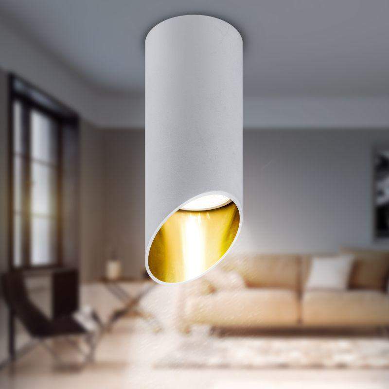 светильник ol26 wh mr16/gu10 настен./потолочн. спот бел. эра б0055576 от BTSprom.by