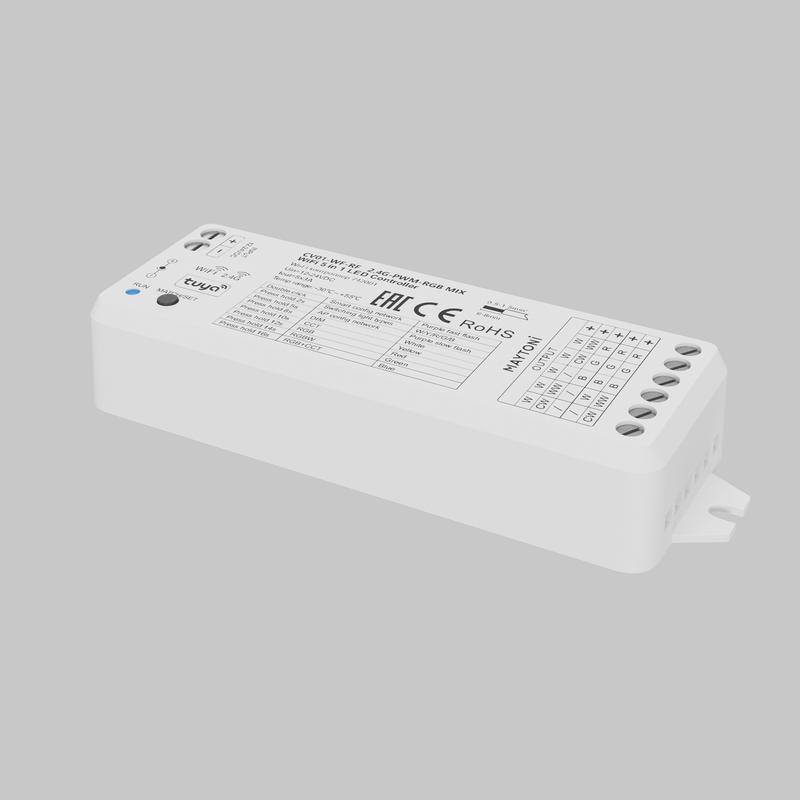  Контроллер Wi-Fi для светодиодной ленты RGB MIX 12-24В Maytoni 742001 фото в каталоге от BTSprom.by