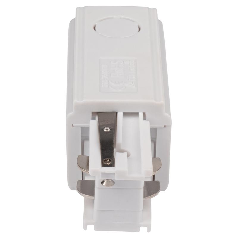  Аксессуар к шинопроводу трехфазному 3P PTR EC-WH Right правый Pro+ бел. JazzWay 5062917 фото в каталоге от BTSprom.by