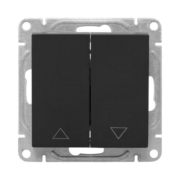  Выключатель для жалюзи Эпика механизм черн. EKF UP1-SWB-25 фото в каталоге от BTSprom.by