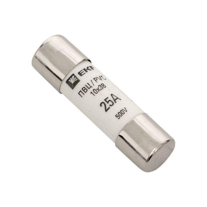 Вставка плавкая цилиндрическая ПВЦ 10х38 25А EKF pvc-10x38-25 фото в каталоге от BTSprom.by  Вставка плавкая цилиндрическая ПВЦ 10х38 25А EKF pvc-10x38-25 фото в каталоге от BTSprom.by