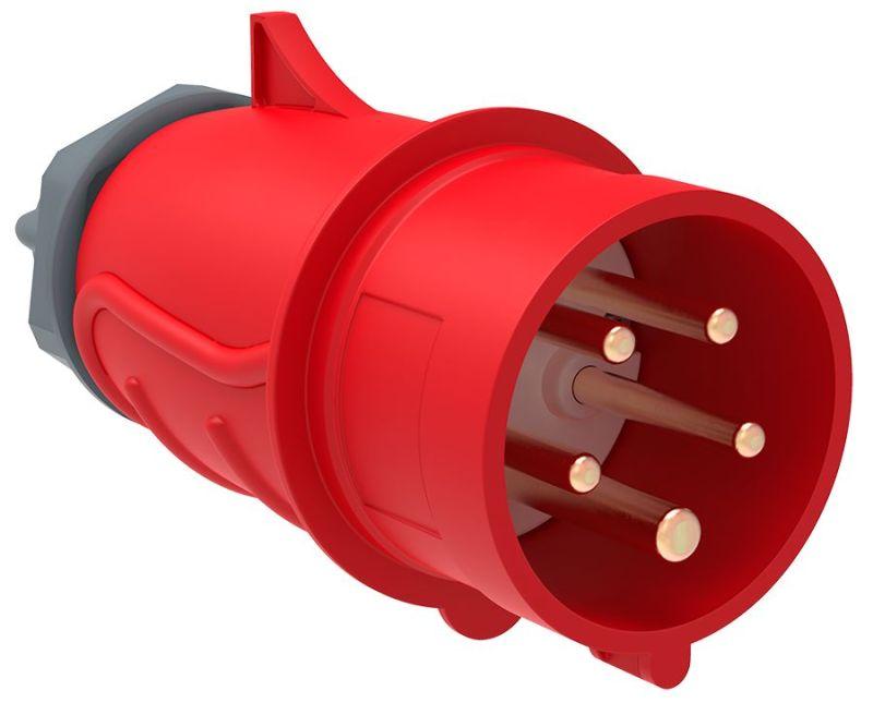 вилка эл. каб. 32а 3p+pe+n 6ч/200/346-240/415в ip44 magnum сси-025 iek psn02-032-5 от BTSprom.by