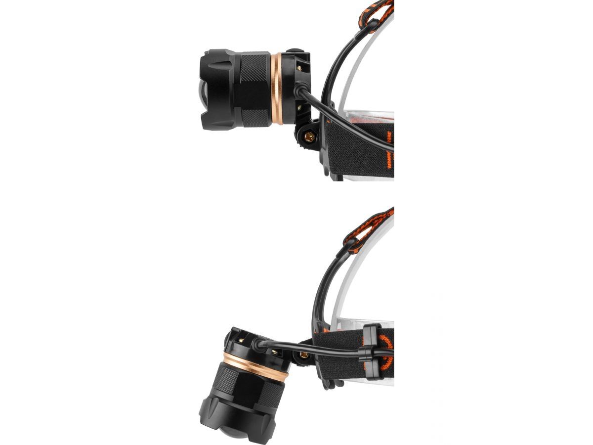  Фонарь налобный светодиодный аккум. ZOOM 10Вт ЮПИТЕР (USB A - Type-C  кабель в комплекте) JP1060 фото в каталоге от BTSprom.by