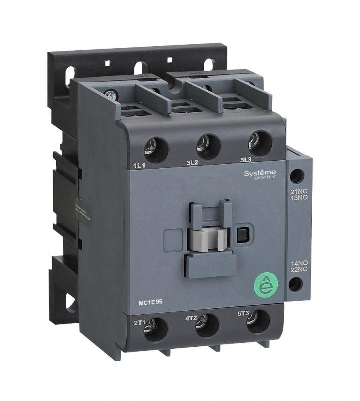 контактор mc1e 3п 80а кат. 380в/400в ac 1но+1нз se mc1e80q7 от BTSprom.by