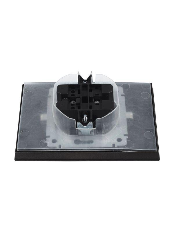  Розетка 2-м СП BRITE 16А в сборе IP44 с крышкой бронза IEK BR-R26-16-44-K45-F фото в каталоге от BTSprom.by