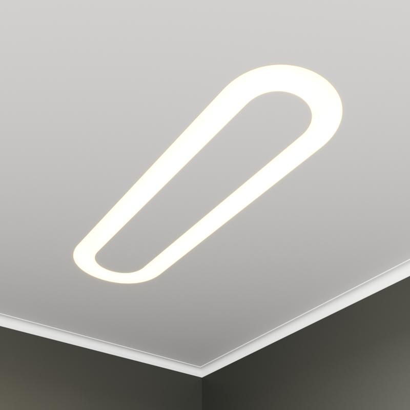 светильник светодиодный rve-lbx-hole-largo-2046-vg 114вт 4000к 2046х396х110мм s80мм овал с отверст. встраив. под шпаклевку бел. rvelektro rve00003672 от BTSprom.by