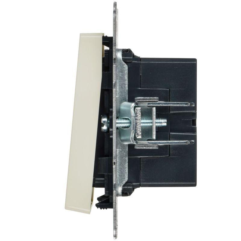  Кнопка звонка BRITE 10А ВС10-1-9-БрКр для отелей с индик. механизм беж. IEK BR-V14-2-10-K10 фото в каталоге от BTSprom.by