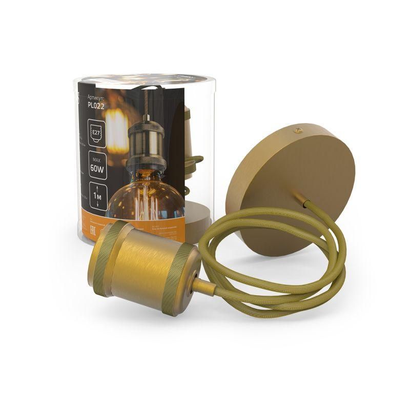 светильник decor e27 ip20 200-240в 1м подвесной бронз. gauss pl022 от BTSprom.by