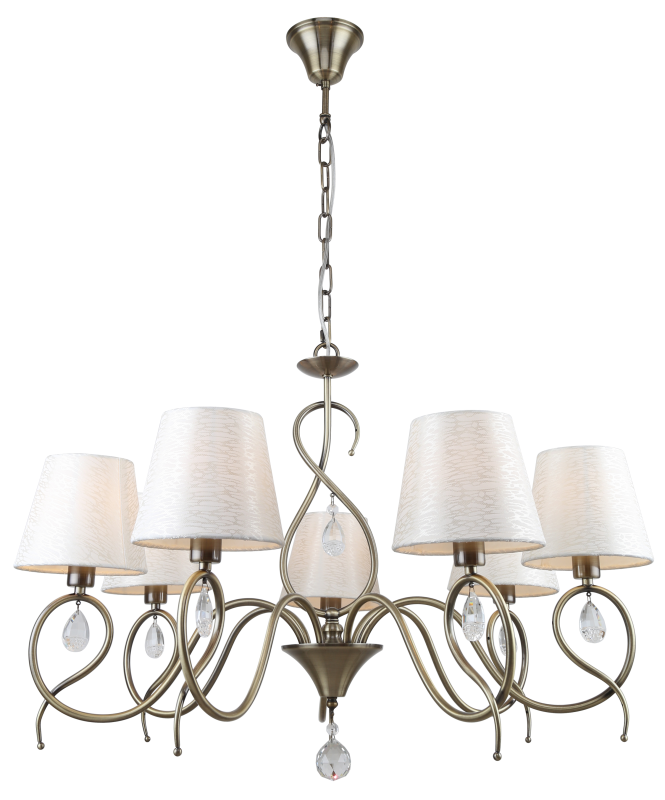 люстра beatrix 2067-307 7хe14 40вт классика rivoli б0055471 от BTSprom.by