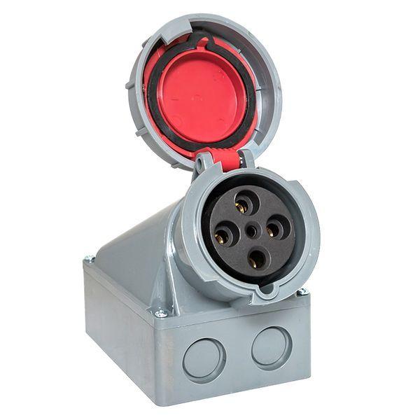  Розетка стационарная наружная 1352 3Р+РЕ+N 63А 380В IP67 PROxima EKF ps-1352-63-380 фото в каталоге от BTSprom.by