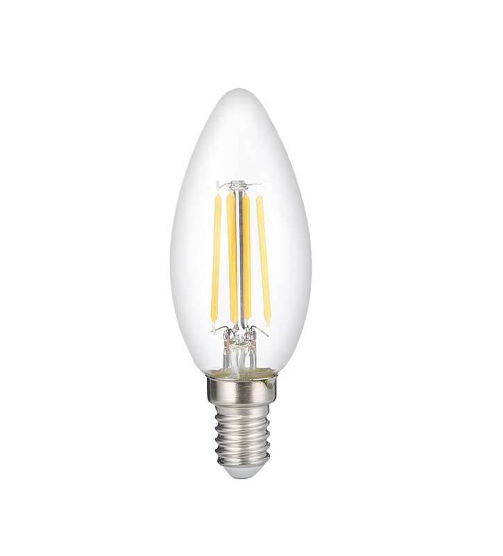 лампа светодиодная филаментная pled omni 6вт c35 3000к тепл. бел. e14 230в/50гц cl jazzway 5020450 от BTSprom.by