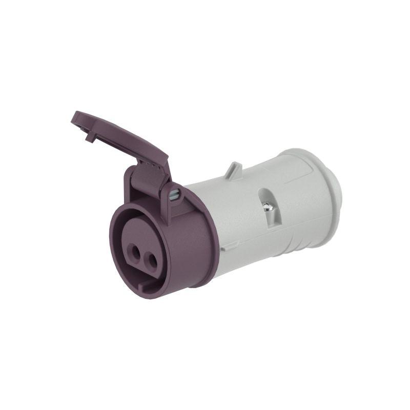розетка кабельная cs ip44 16а 2p 25в dkc cs024-016-02 от BTSprom.by