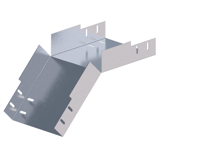 лоток монтажный угловой 45град. вниз 200х200 сталь 1.5мм лу45н.200.200.409.1.5.1 соэми н0121360844 от BTSprom.by