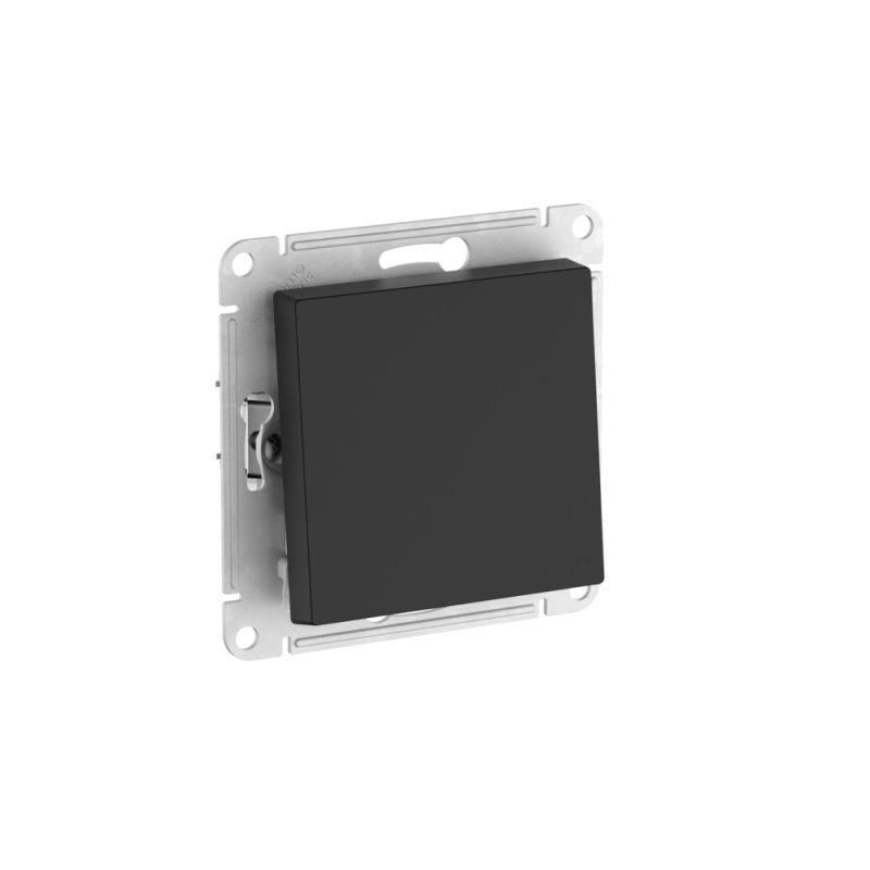 переключатель 1-кл. atlasdesign aqua ip44 (сх. 6) 10ax быстрозажим. клем. механизм карбон se atn441061s от BTSprom.by