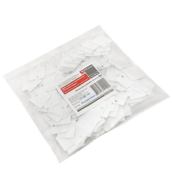  Бирка кабельная маркировочная У-153 (малый квадрат) (уп.250шт) EKF mt-153-ss фото в каталоге от BTSprom.by