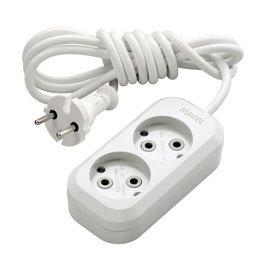 удлинитель 2х7м без заземл. 10а ip20 makel mgp107 от BTSprom.by