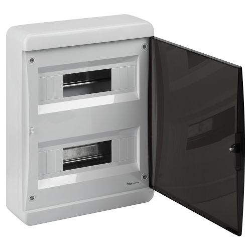  Корпус навесной COMFORT ЩРН-П-24 IP41 пластик.прозр. крышка бел. Эра Б0067244 фото в каталоге от BTSprom.by