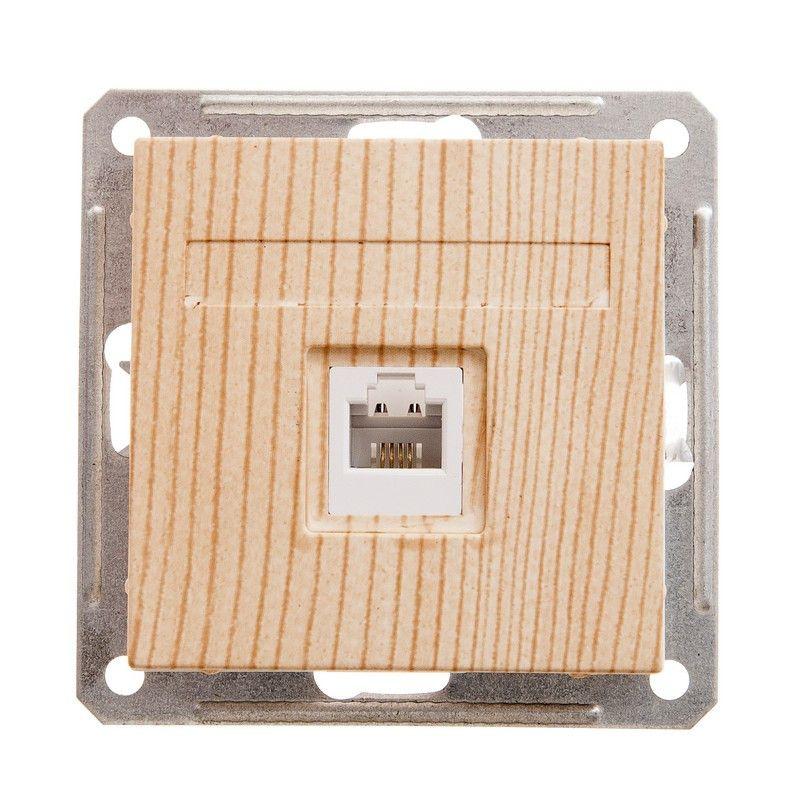 розетка телефонная сп w59 rj11 1а 160в механизм сосна se rsi-152t-7-86 от BTSprom.by