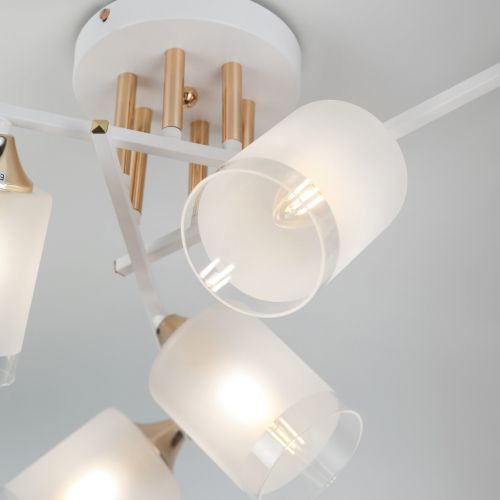  Люстра Georgiana 9144-205 6хЕ27 60Вт модерн Rivoli Б0055879 фото в каталоге от BTSprom.by