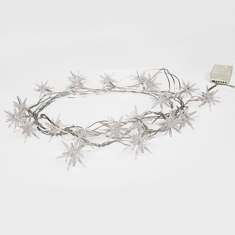  Гирлянда светодиодная "Снежинки" 2.8м 20LED бел. 1Вт IP20 Neon-Night 303-036 фото в каталоге от BTSprom.by