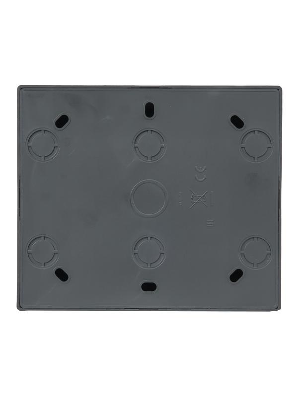  Розетка 4-м ОП LETO с заземл. закрытый корпус ПБТ графит LEZARD 752-3400-127BDP фото в каталоге от BTSprom.by