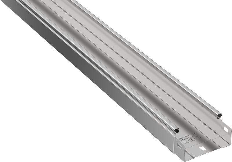 Лоток листовой неперфорир. 100х50 L3000 сталь 0.45мм ESCA 3 IEK ES3-20-050-100-3-045 от BTSprom.by