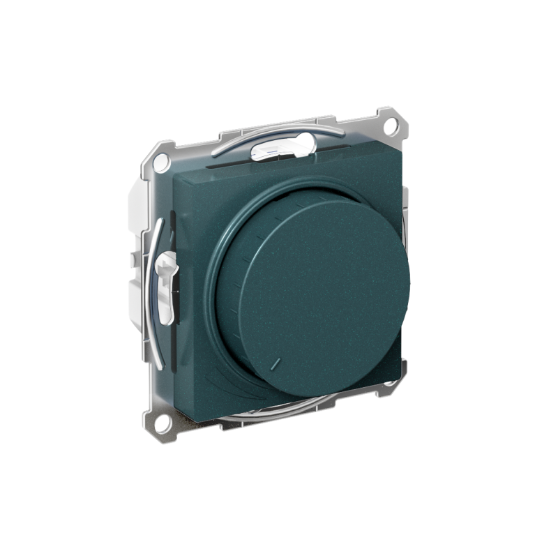 светорегулятор поворотно-нажимной atlasdesign 400вт механизм изумруд se atn000823 от BTSprom.by