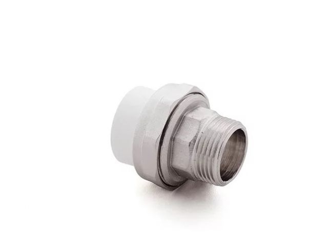 американка пп нар. 32х3/4", бел. ртп (соединение разборное наружная резьба полипропиленовое) (ростурпласт) 10647 от BTSprom.by