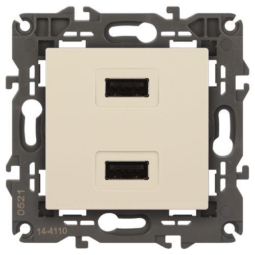 устройство зарядное usb 14-4110-02 5в-2100ма elegance сл. кость эра б0034359 от BTSprom.by