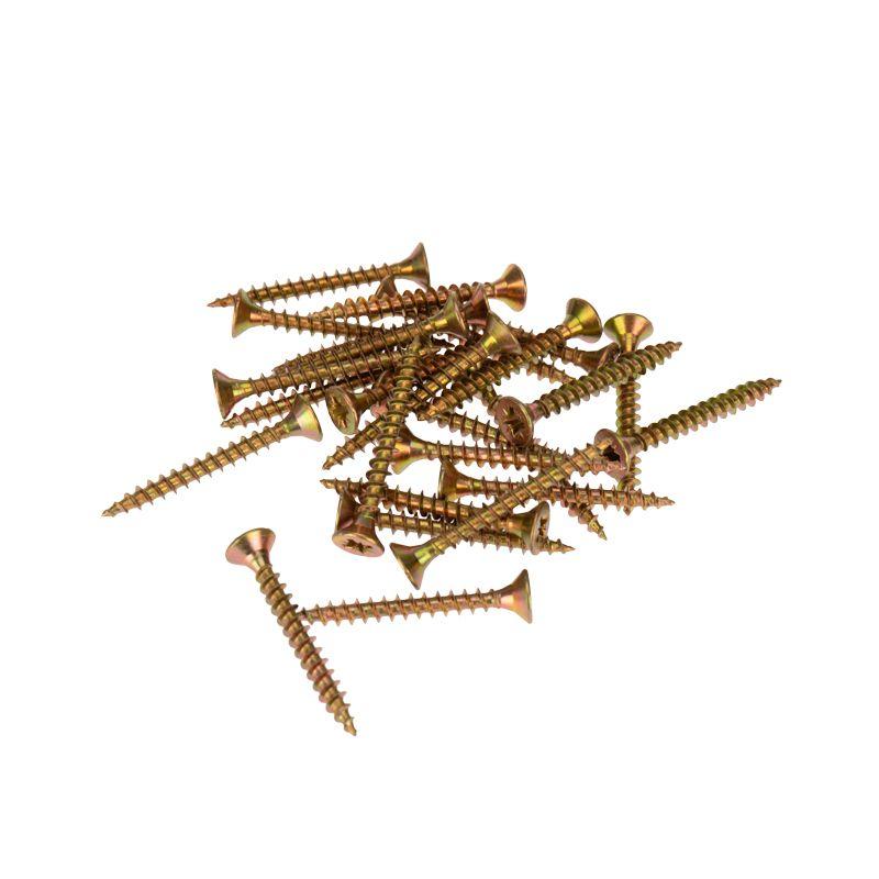  Саморез универсальный 4х35 желт. цинк (уп.800шт) Kranz 1111-0435-2 фото в каталоге от BTSprom.by