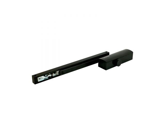 доводчик дверной булат profi  дд 802/3 ah-b (40-85 кг) черный, морозостойкий со скольз. тягой (узк) 15012 от BTSprom.by