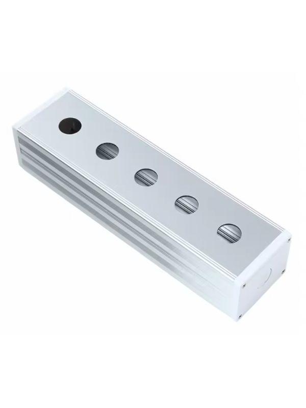 корпус bxm47-a5/22 ip65 пять отверст. 22мм с сальником электротехник et020070 от BTSprom.by