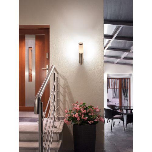  Светильник WL18 декор. подсветка MAX40W E27 IP44 хром/бел. ЭРА Б0034618 фото в каталоге от BTSprom.by