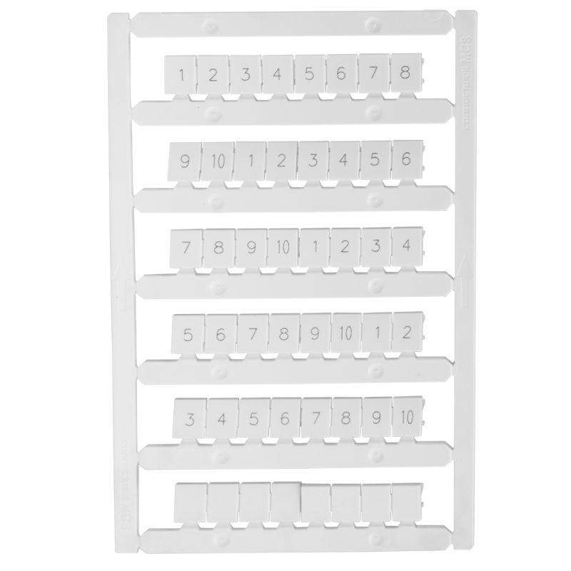 маркировка для лазерной печати "1-10" opticlip mc8/h/1-10 кэаз 332720 от BTSprom.by