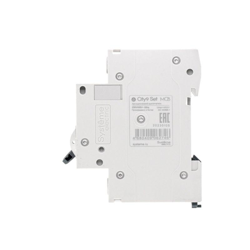  Выключатель автоматический модульный 1п B 10А 4.5кА City9 Set 230В SE C9F14110 фото в каталоге от BTSprom.by