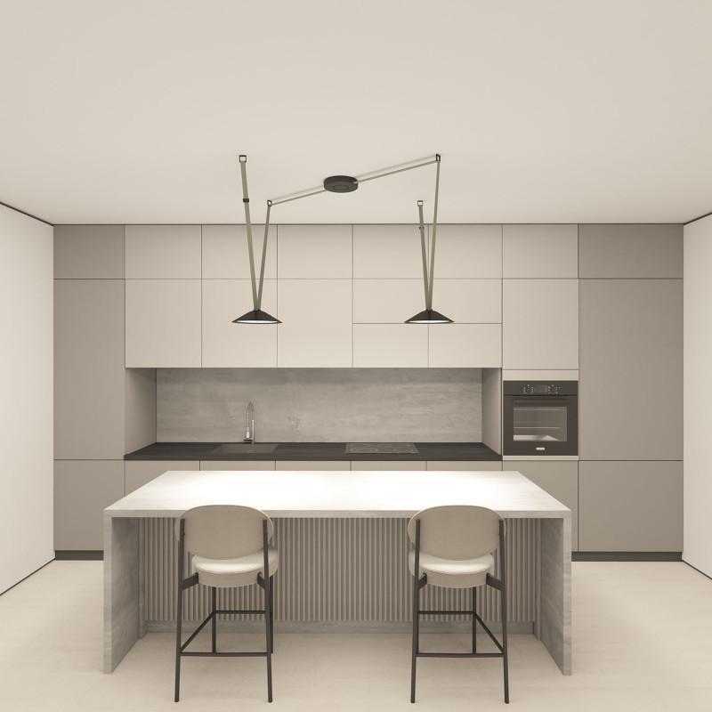  Светильник для трека-ремня Belty Flow 20Вт 4000К IP20 48В DC 300х71мм RA90 120град. со светодиодом алюм. черн. DENKIRS 723159 фото в каталоге от BTSprom.by