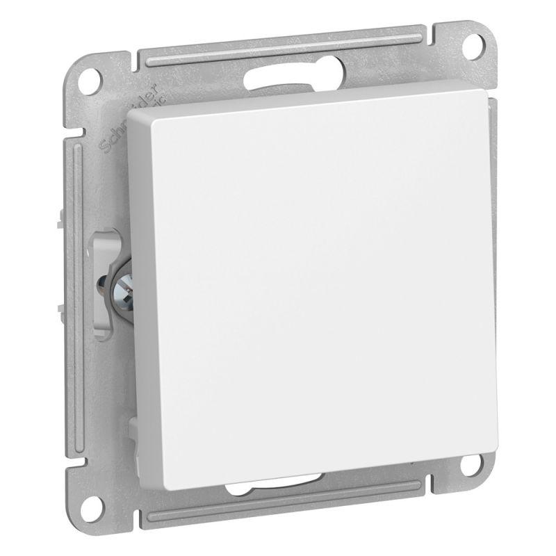  Выключатель 1-кл. СП AtlasDesign 10А IP20 (сх. 1) 10AX с самовозвратом механизм бел. SE ATN000115 фото в каталоге от BTSprom.by