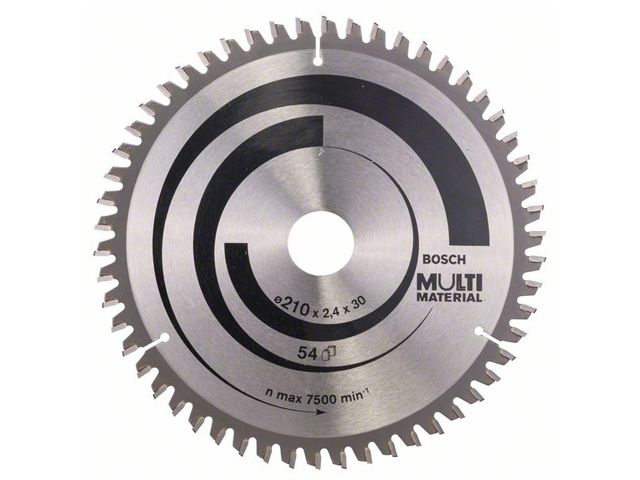 диск пильный 210х30 мм 54 зуб. универсальный multimaterial bosch (твердоспл. зуб) 2608640511 от BTSprom.by