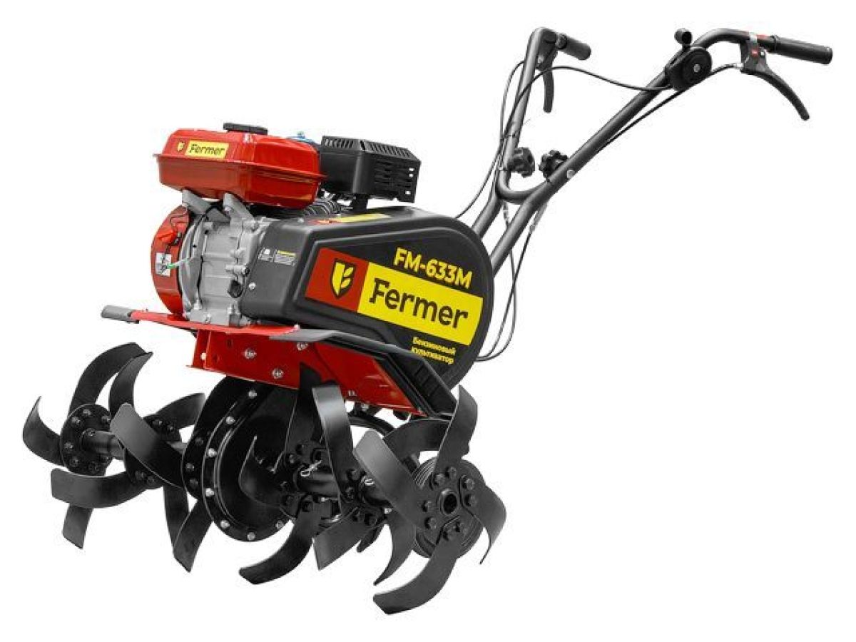 культиватор бензиновый fermer fm-633m (7.5 л.с., шир. 85 см, без вом, передач 1+1) fm1508-4 от BTSprom.by