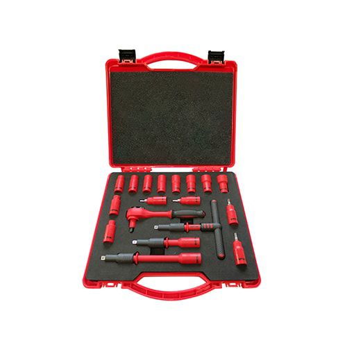 набор электрика диэлектрический 1000в 1/4дюйм vde (18 предметов) (07305) shtok 376268 от BTSprom.by
