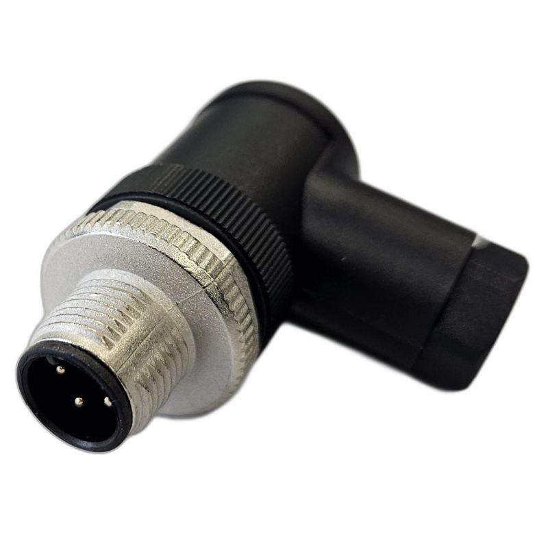 разъем м12 4a штыревой винт пластик. угловой резьба pg7 каб. часть сцм120019-04a стэз 185200143 от BTSprom.by