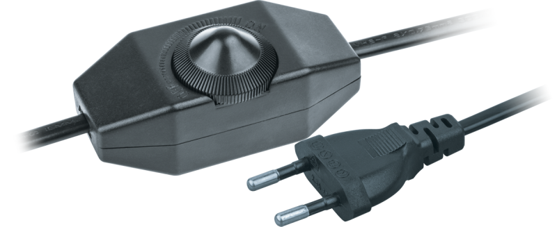 шнур 61 603 nps-fs02-170-2х0.5-bl 1.7м с диммир. выкл. черн. navigator 61603 от BTSprom.by