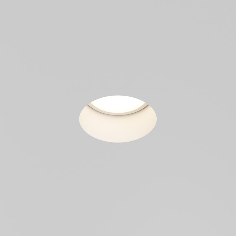  Светильник Gyps Modern 10Вт GU10 встраив. Maytoni DL123-GU10-01-W фото в каталоге от BTSprom.by