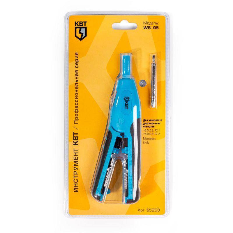  Инструмент для снятия изоляции WS-05 КВТ 55953 фото в каталоге от BTSprom.by