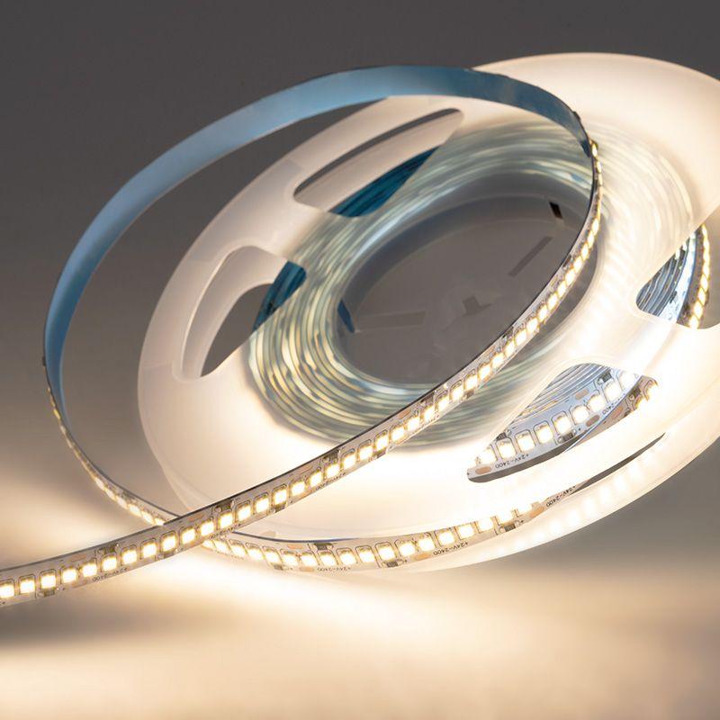 лента светодиодная 24в 15мм ip23 smd 2835 240led/м тепл. бел. 3000к (уп.5м) lamper 141-622 от BTSprom.by